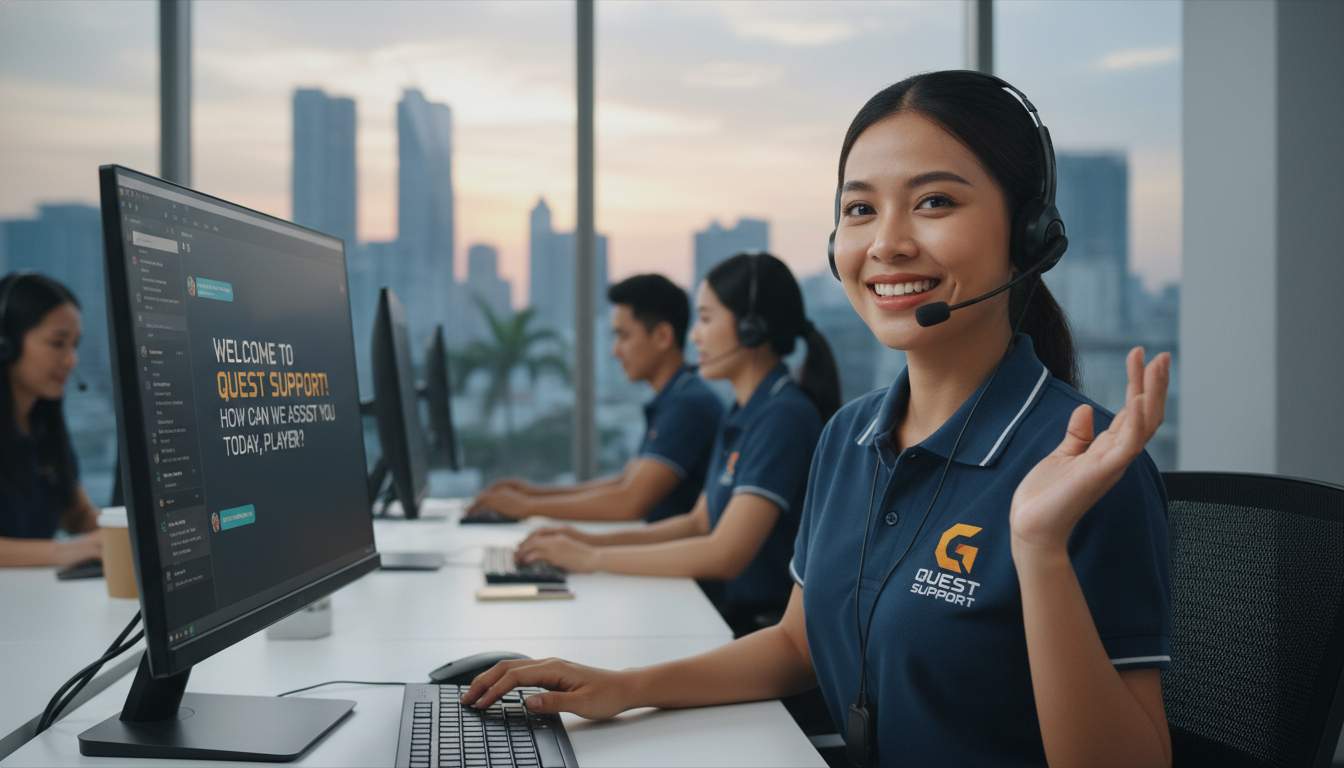 Friendly Customer Support Customer support representative from jljll4